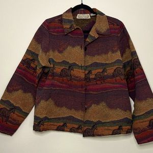 SOLD - Vintage Horse Jacket